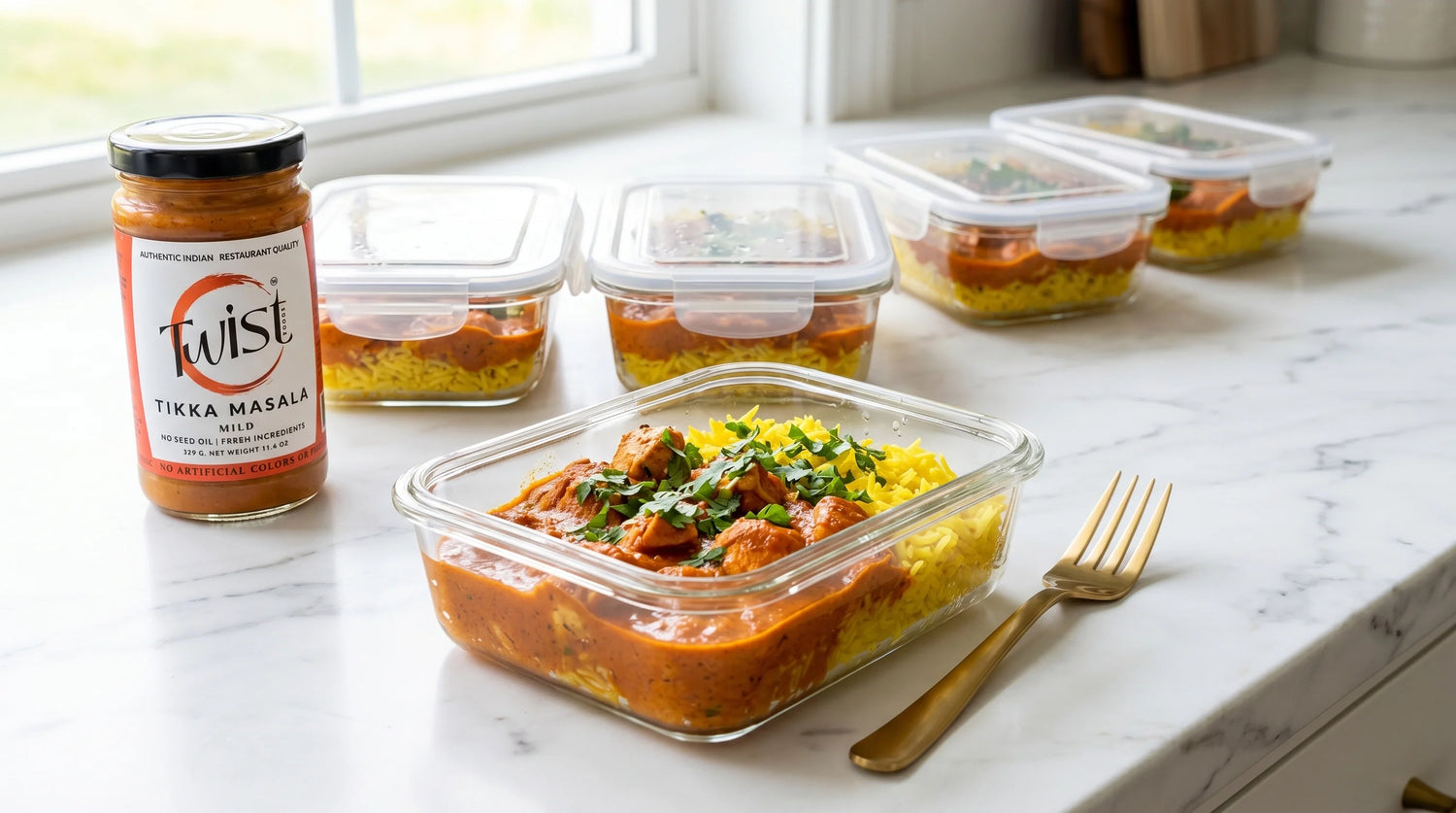 How to Meal Prep a Week of Indian Lunches in Under 30 Minutes