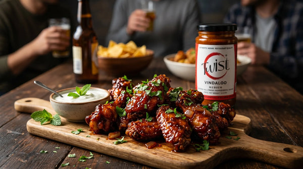 Fiery Vindaloo Chicken Wings: A Bold Game Day Appetizer