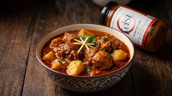 Authentic Chicken & Potato Vindaloo: Bold, Spicy, and Effortless