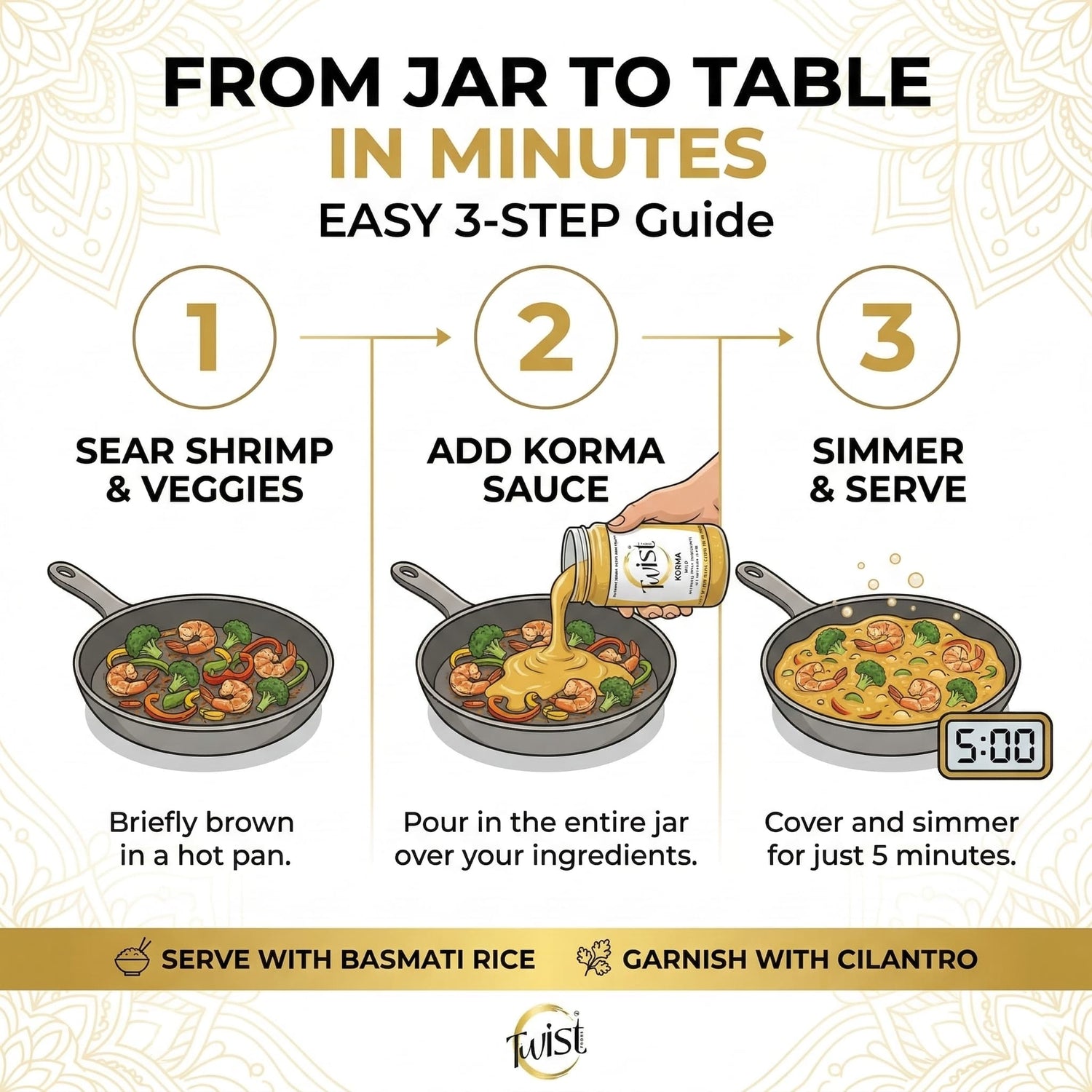 Korma Indian Curry Simmer Sauce